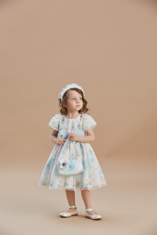 Violet Bloom Gown Girls Dress 1-5 Years