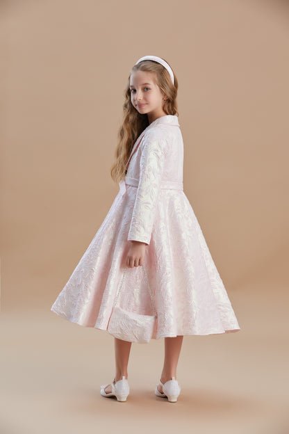 Girls Dress With Caftan 3-8 Years