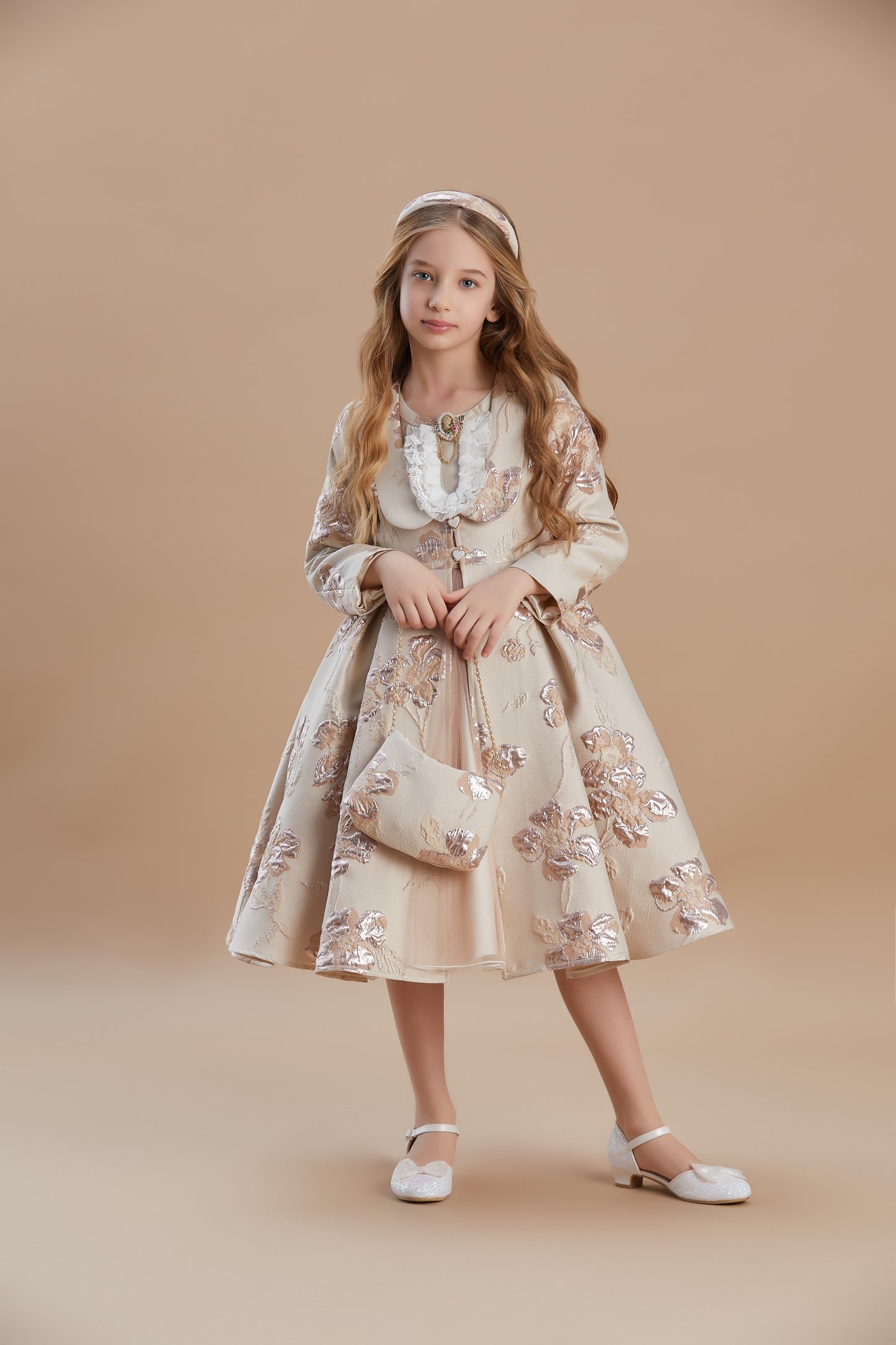 Elegant Traditional Girls Dress 6-10 Years