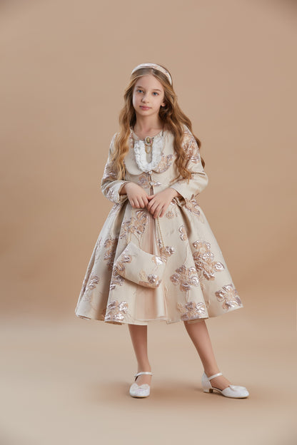 Elegant Traditional Girls Dress 6-10 Years