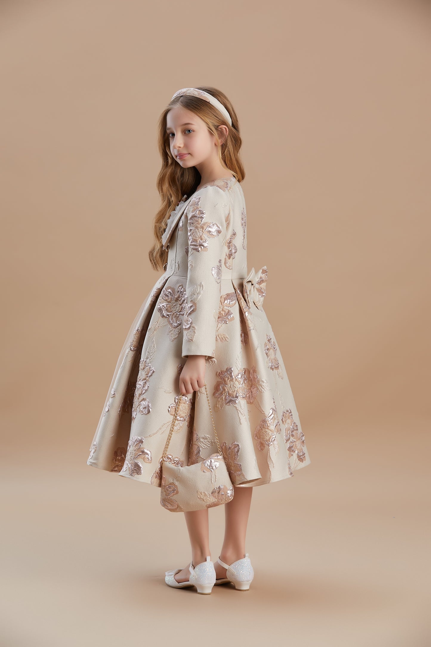 Elegant Traditional Girls Dress 6-10 Years